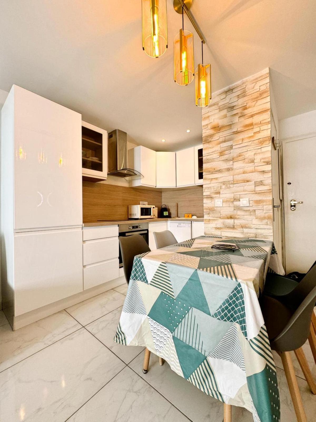 Villa D'Este - Apt 4 Prs - Clim - 300M Plage - Piscine-Parking En Option Juan-les-Pins Exterior foto