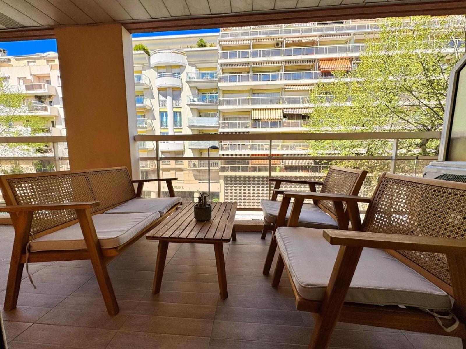 Villa D'Este - Apt 4 Prs - Clim - 300M Plage - Piscine-Parking En Option Juan-les-Pins Exterior foto